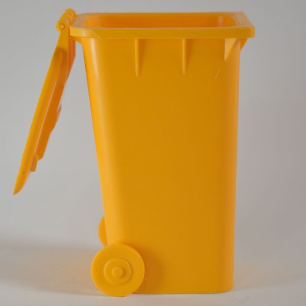 1100 Ltr Garbage Dustbin with wheels for industrial waste management