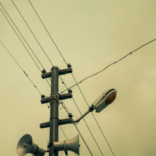 12 m High mast lighting pole