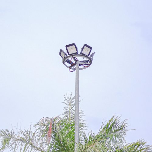 25 m High mast lighting pole