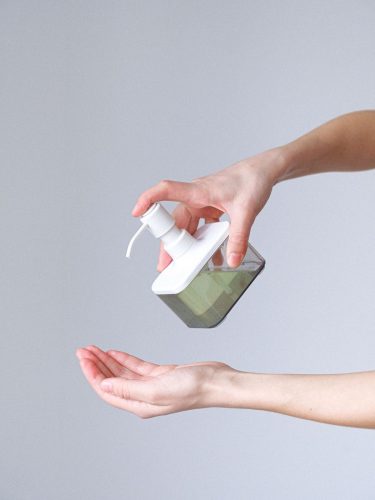 Alcohol based hand sanitizer for germ protection