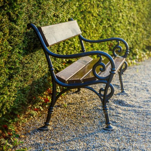 Cast Iron Park Benches 002