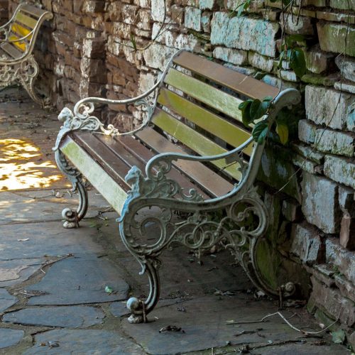 Cast Iron Park Benches 004