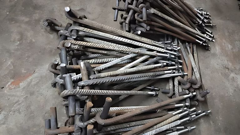 Corrosion resistant galvanized iron foundation in use