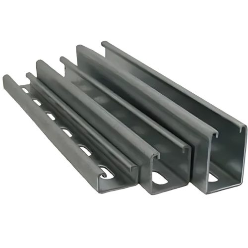 Durable 41x41 Solar Structure Plain Strut for installations