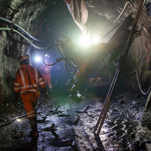 Durable LED mining lights for underground operations