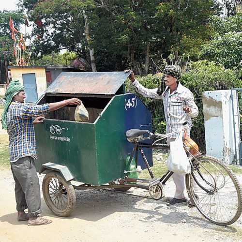 Electric Waste Collection Tricycles 002