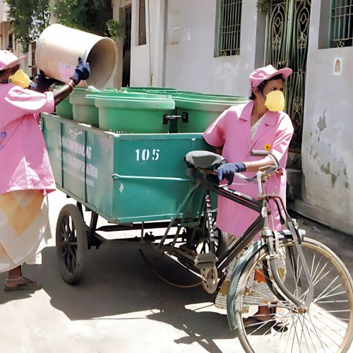 Electric Waste Collection Tricycles 003