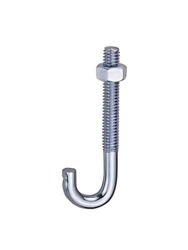 Galvanized J Bolt for solar panel mounting structure