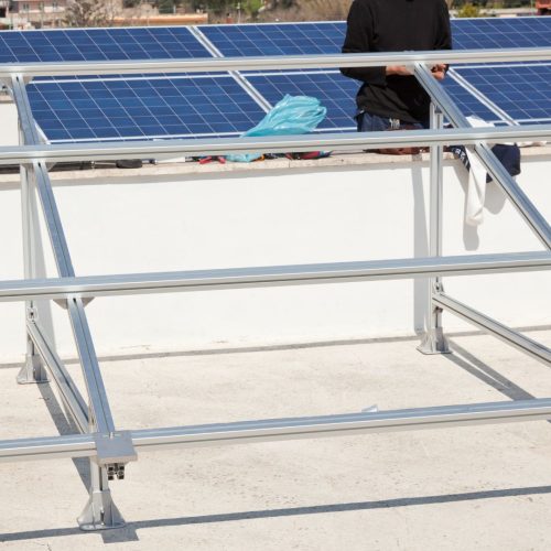 Galvanized Solar Mounting Structures 001