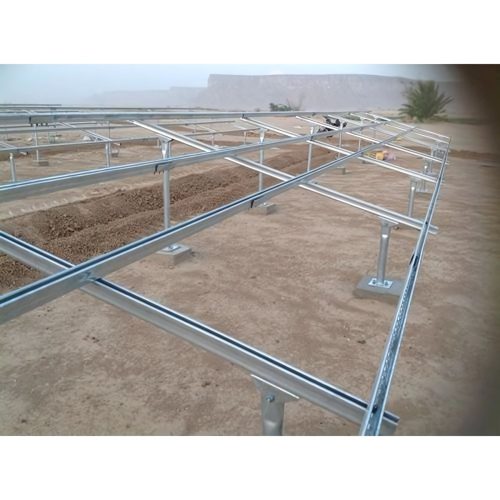 Galvanized solar mounting C channel structure 80 40 mm