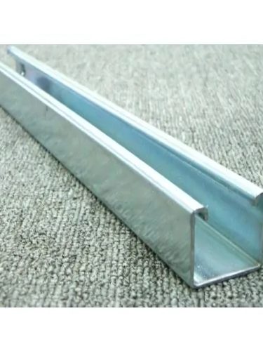 Heavy duty Solar Plain Strut 41x41 for panel support