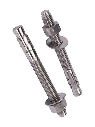 Heavy duty anchor bolt for industrial solar panel installations