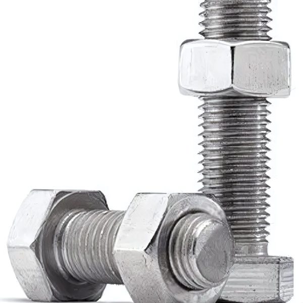 Heavy duty hardware nut bolt used in construction projects