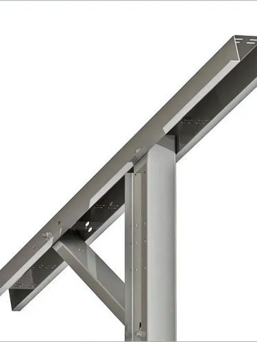 Heavy duty solar C channel 80 40 support for solar frames
