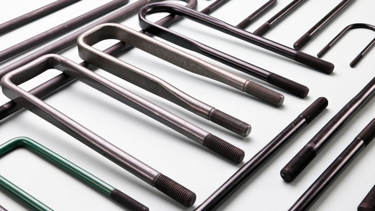 Heavy duty stainless steel U Bolt clamp for industrial use
