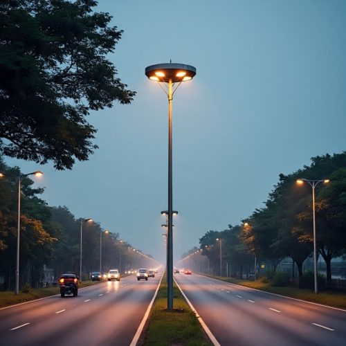High Mast Lighting Poles 003