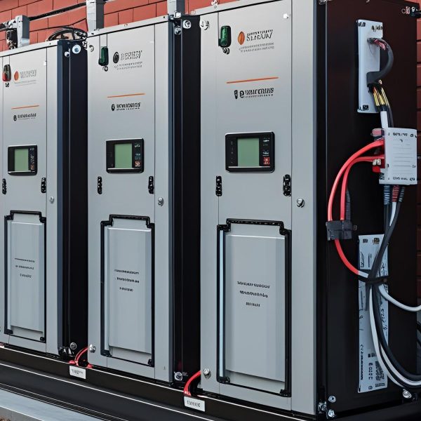 High capacity battery bank for off grid solar setup
