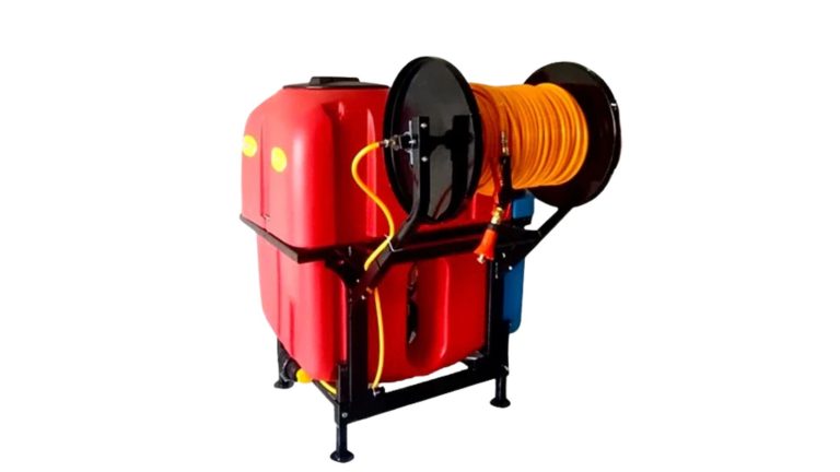 High pressure sprayer machine used in farming fields