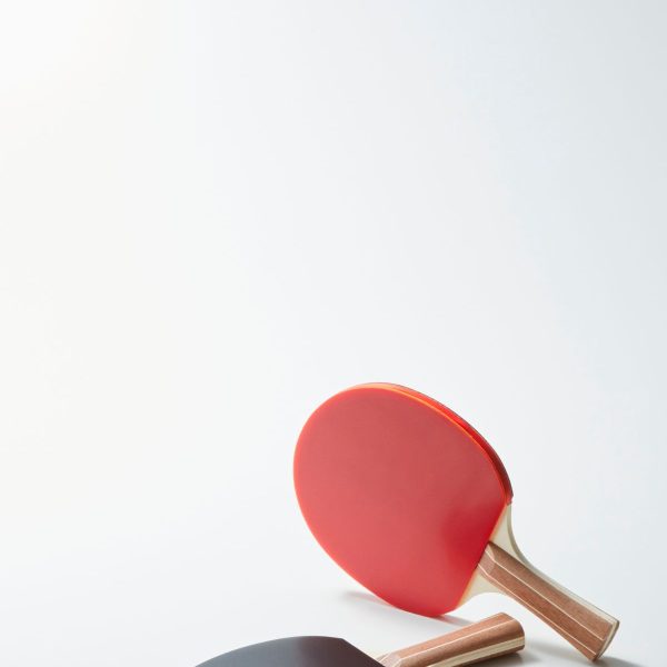 High quality table tennis table set up for practice