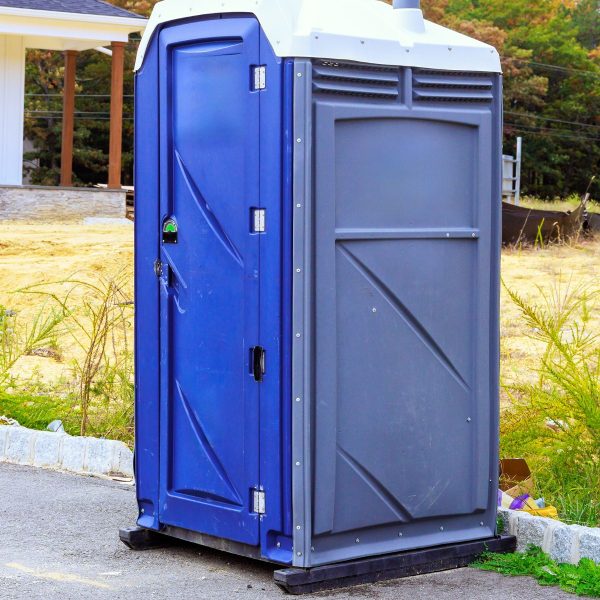 Mobile toilet unit for public outdoor use by Triveni Solar