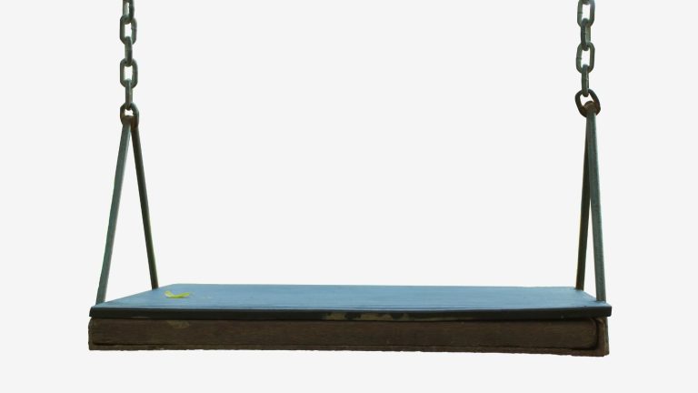 Modern outdoor garden swing for home use by Triveni Solar