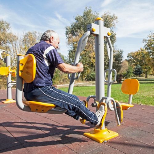 Multi Station Outdoor Gym Equipment 002