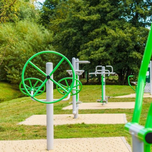 Multi Station Outdoor Gym Equipment 003