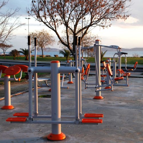 Multi Station Outdoor Gym Equipment 004