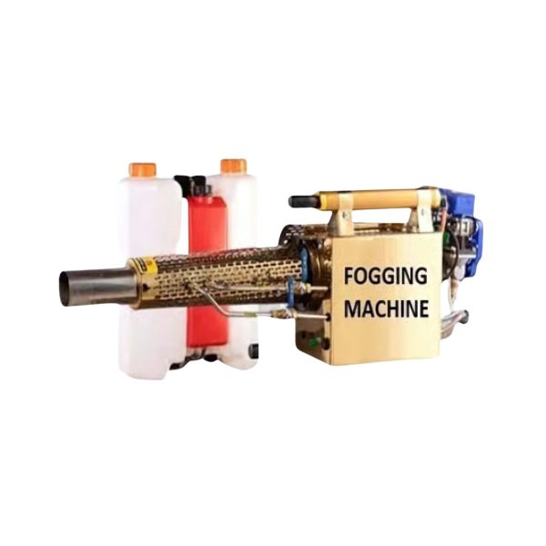 Portable fogging machine for pest control in gardens and farms