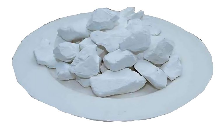 Pure white Chuna packed for retail and bulk supply
