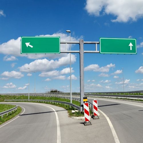 Road Signage Poles 001