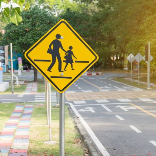 Road Signage Poles 004