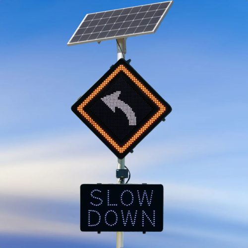 Road Signage and Median LED Lights 003