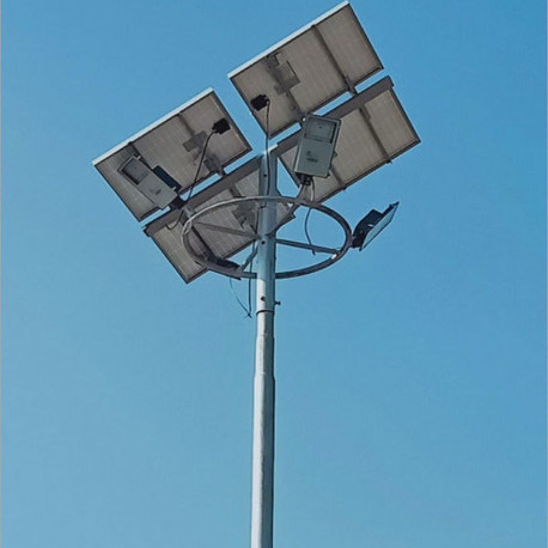 High Mast Panel Solar High Mast Lighting Systems – OEM Manufacturer India
