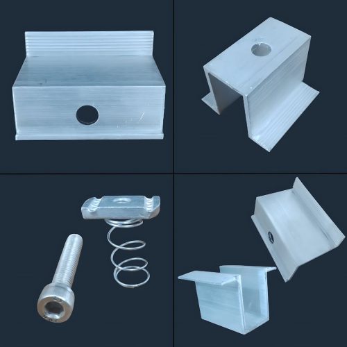 Solar Panel Clamps (End and Mid) 001