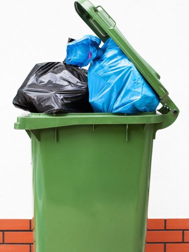 Stackable 40L garbage bin for efficient waste management solutions