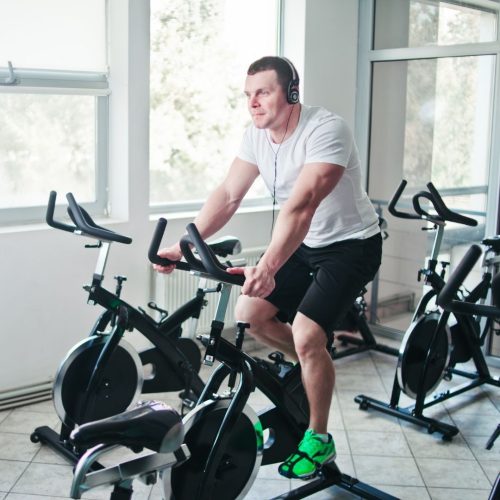Stationary Exercise Cycle (Outdoor Gym Type) 002