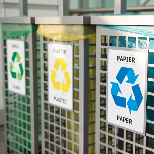 Steel Garbage Bins 001
