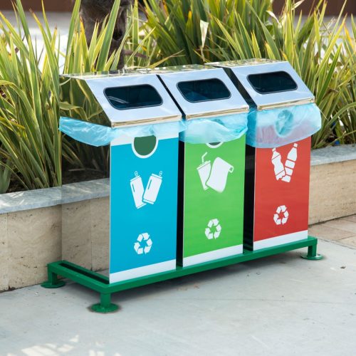Steel Garbage Bins 002