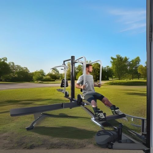 Strength Training Outdoor Machines 003