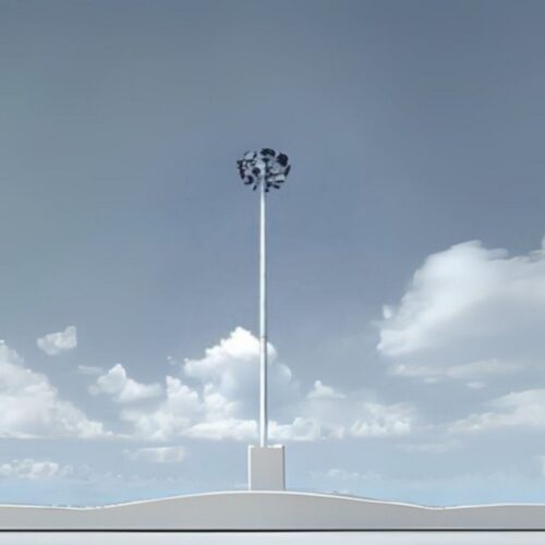 16m high mast pole