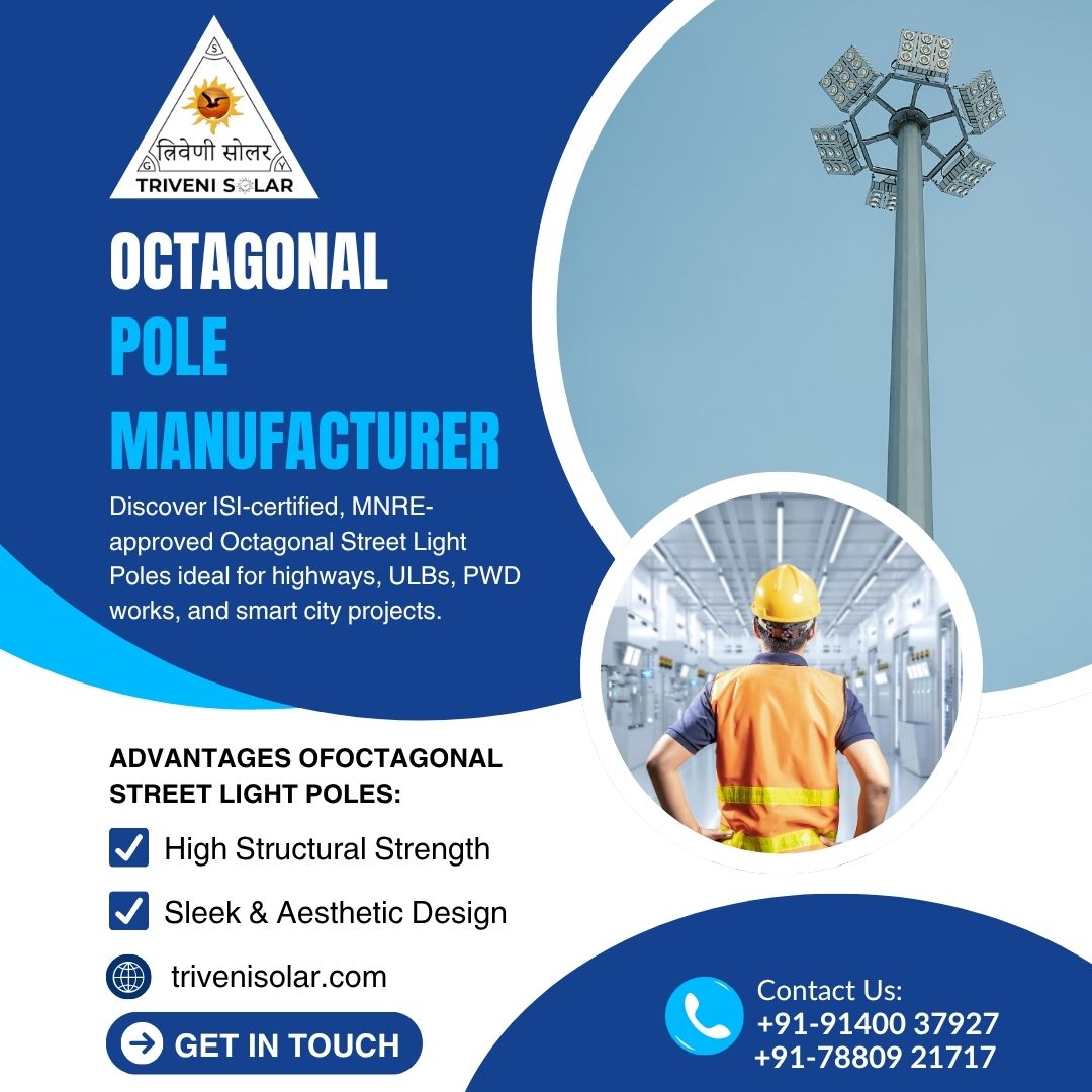 Octagonal pole manufacturer