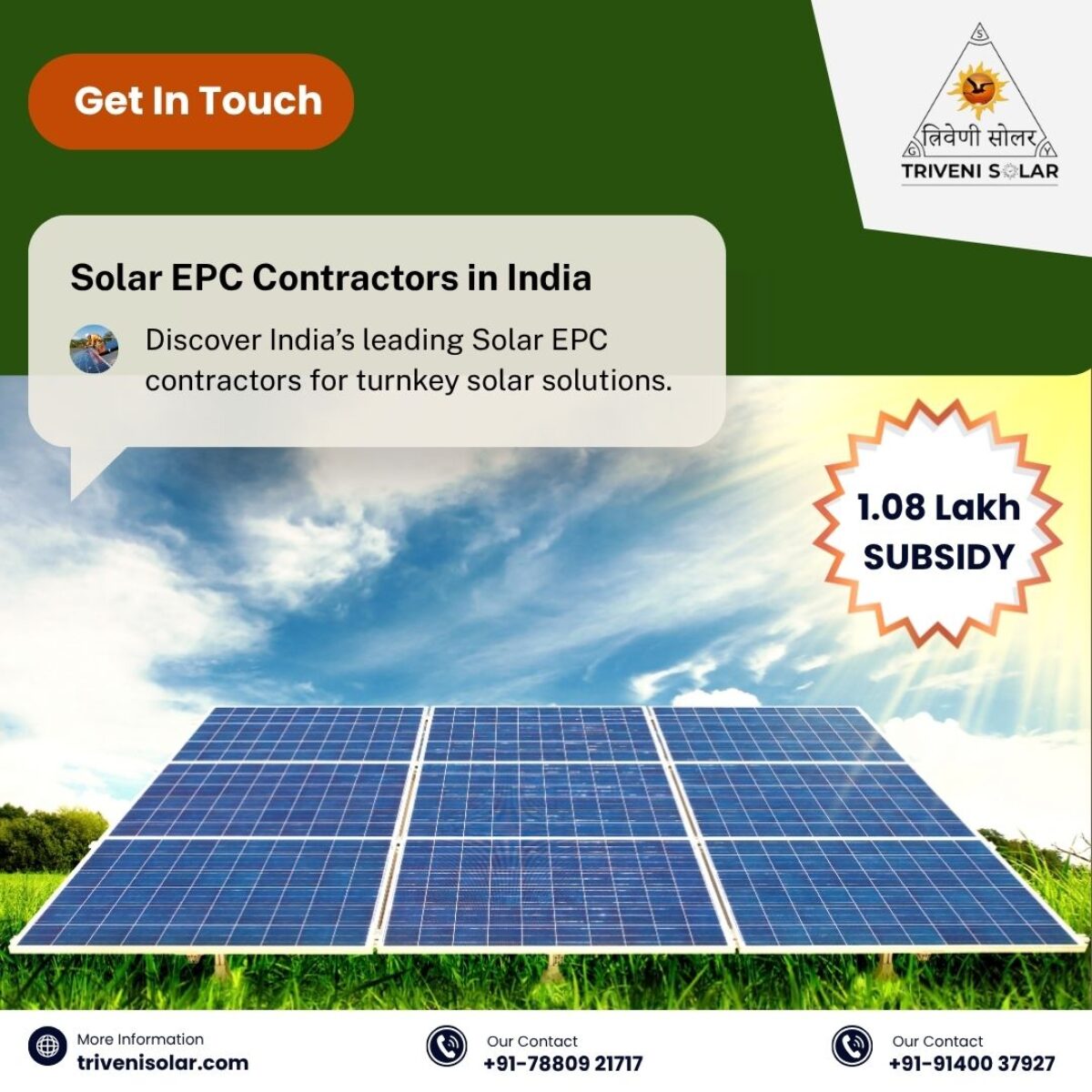 Solar EPC Contractors in India — How to Choose the Right EPC, Costs, Timeline & 7 Case Studies