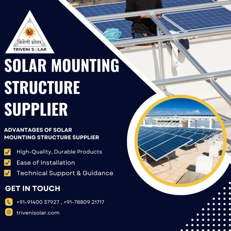 Solar Mounting Structure Supplier