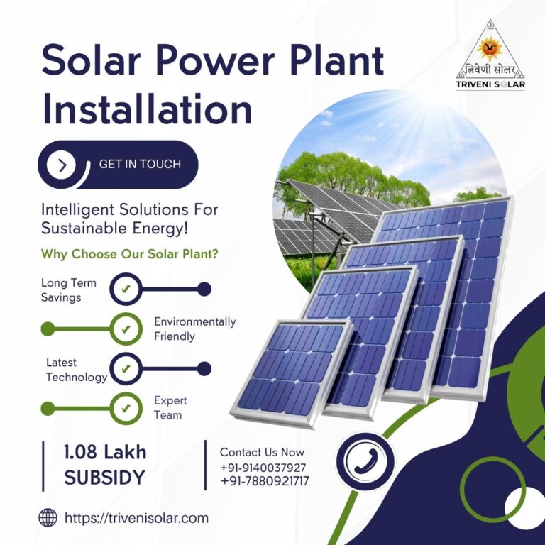 Solar Pwer Plant Installation