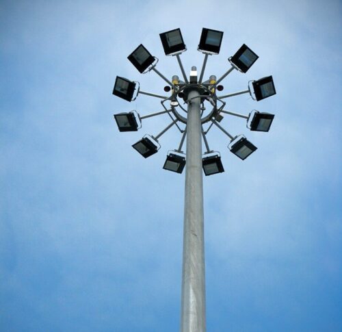 high mast lighting poles