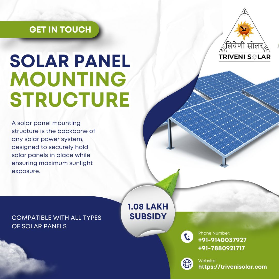 solar panel mounting structure