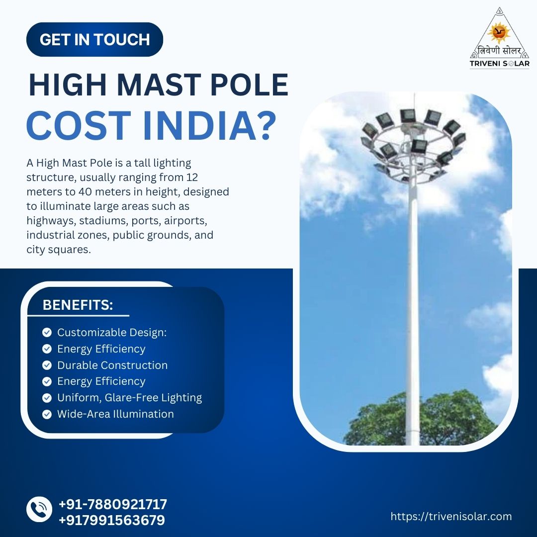 High Mast Pole Cost