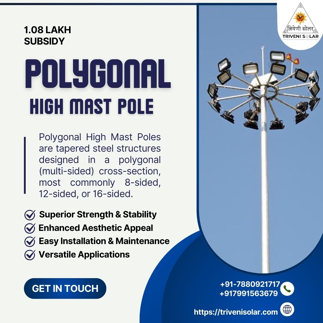Polygonal High Mast Pole