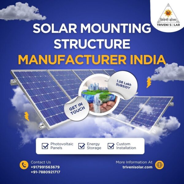 New Solar Mounting Structure Manufacturer India